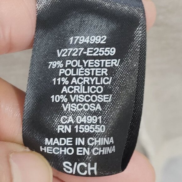 NEW Hilary Radley Womens S Beige Sleeveless Open Front Vest - Picture 5 of 8